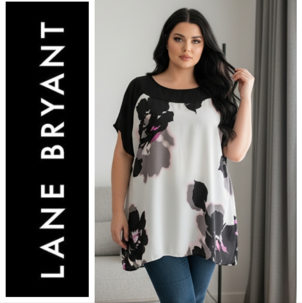 Lane Bryant Flowy Blouse